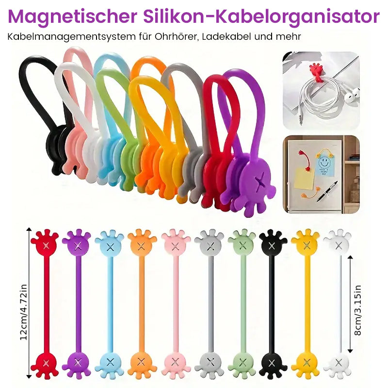 Magnetischer Silikon-Kabel-Organisator