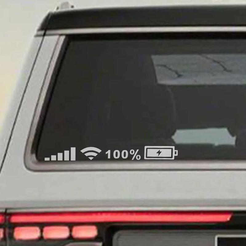 WiFi Power-Aufkleber für die Windschutzscheibe des Autos