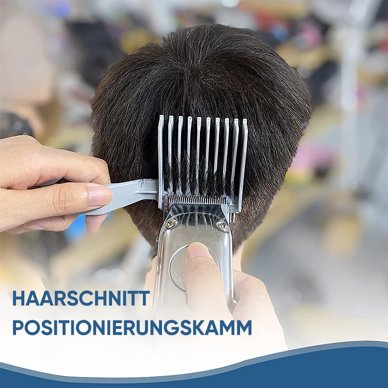 Barber Shop Herrenfriseur Flacher Haarkamm(2 Stk)