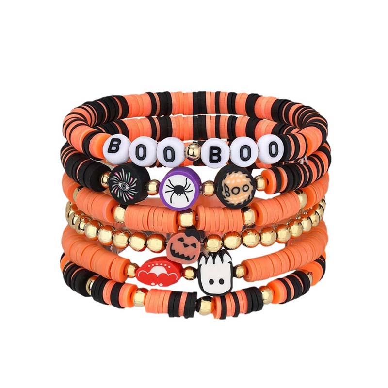 7-teiliges New Ambiance Halloween-Armbandset