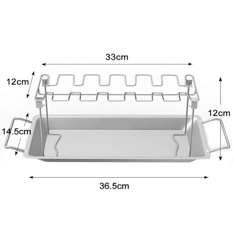 Grillender Hühnertrommelstockhalter