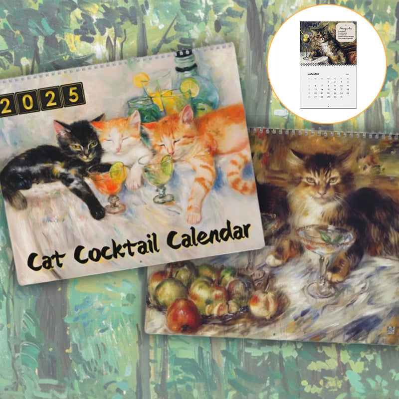 Katzencocktail-Kalender 2025