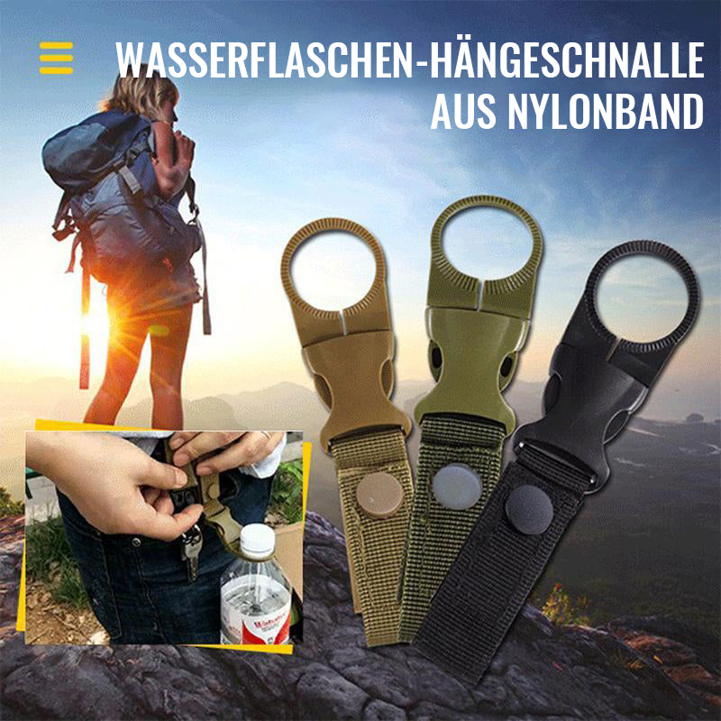 Schnalle für Wasserflaschen aus Nylonband