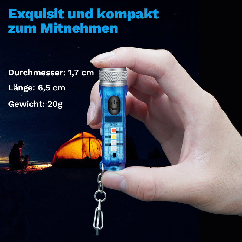 Mini-Taschenlampe mit starkem Licht