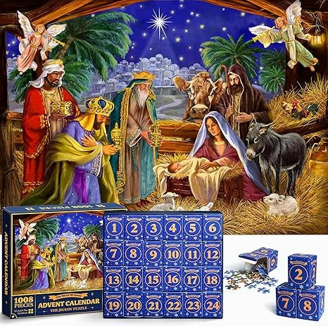 Adventskalender Weihnachtspuzzles