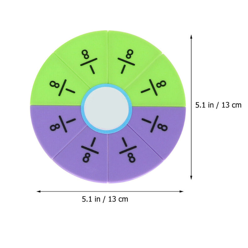 Lernscheibe für Brüche