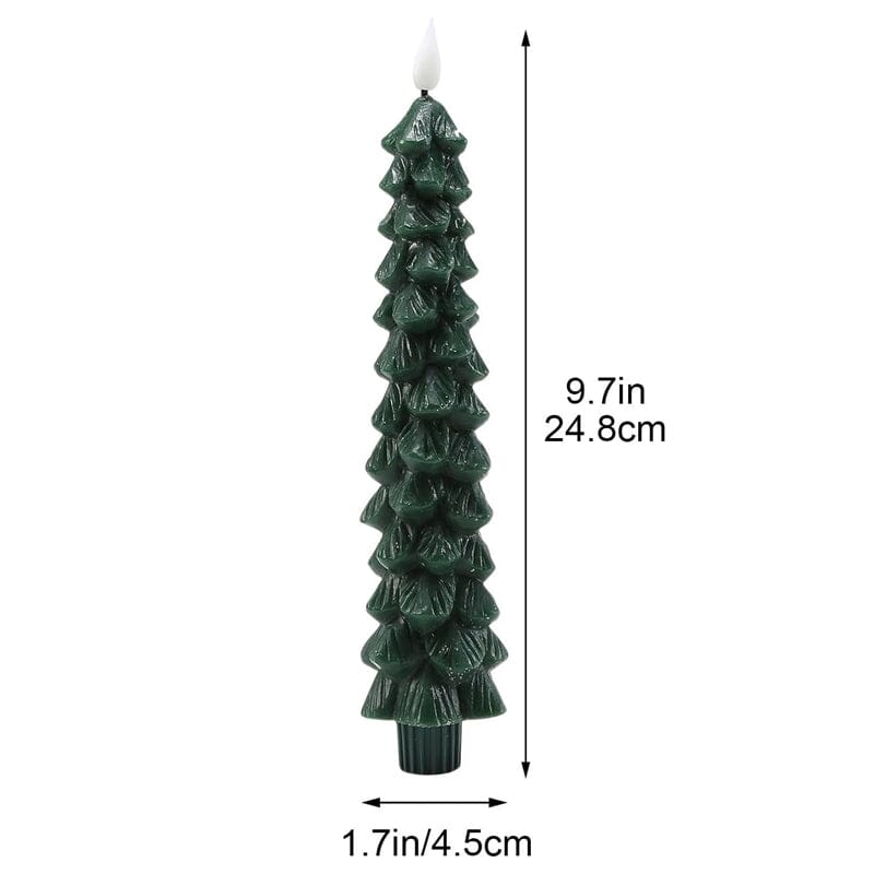 Weihnachtliche LED-Kerzenbaum