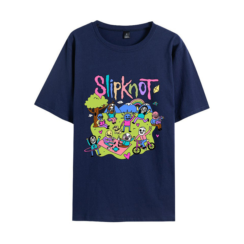 Slipknot – T-Shirt mit Aufdruck „Happy Times“