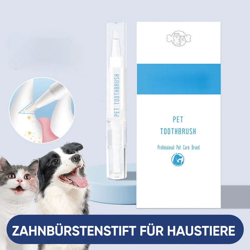 Neuer verbesserter Zahnbürstenstift für Haustiere