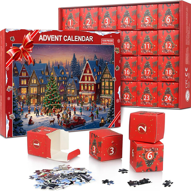 Adventskalender Weihnachtspuzzles