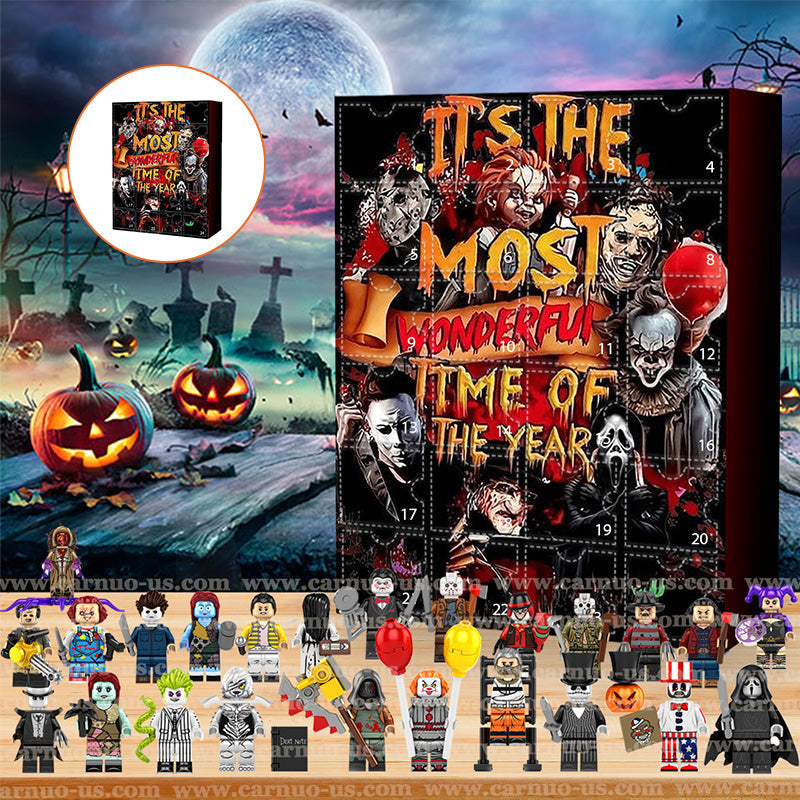 Halloween-Adventskalender mit Horrorfilmfiguren