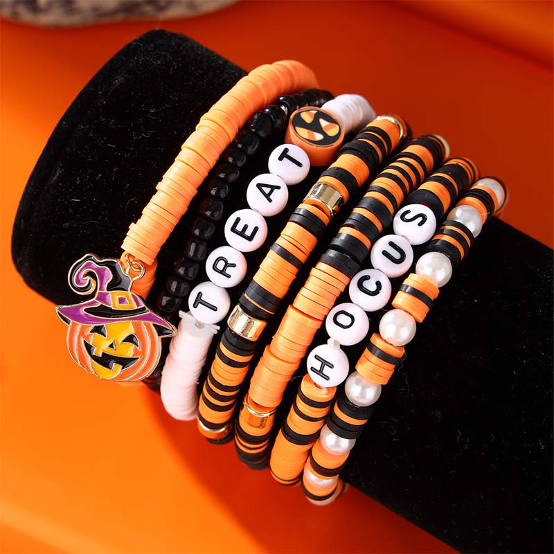 7-teiliges New Ambiance Halloween-Armbandset