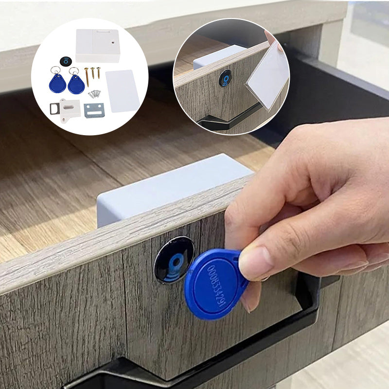 Electronic Cabinet Lock DIY For Wooden Drawer Cabinet