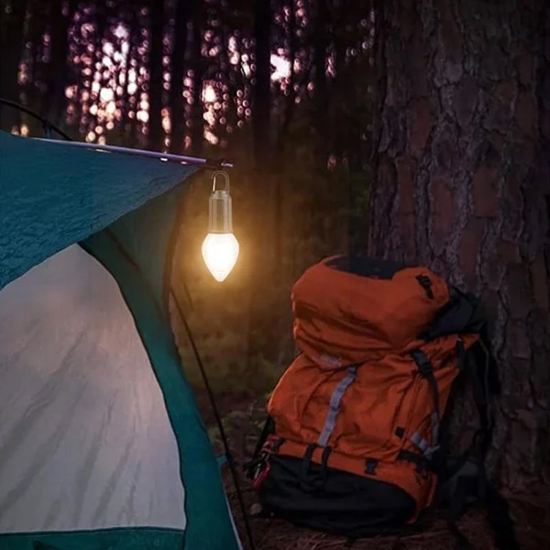 Retro Neues Outdoor Camping Typ-C-Lade-Glühbirnenlicht