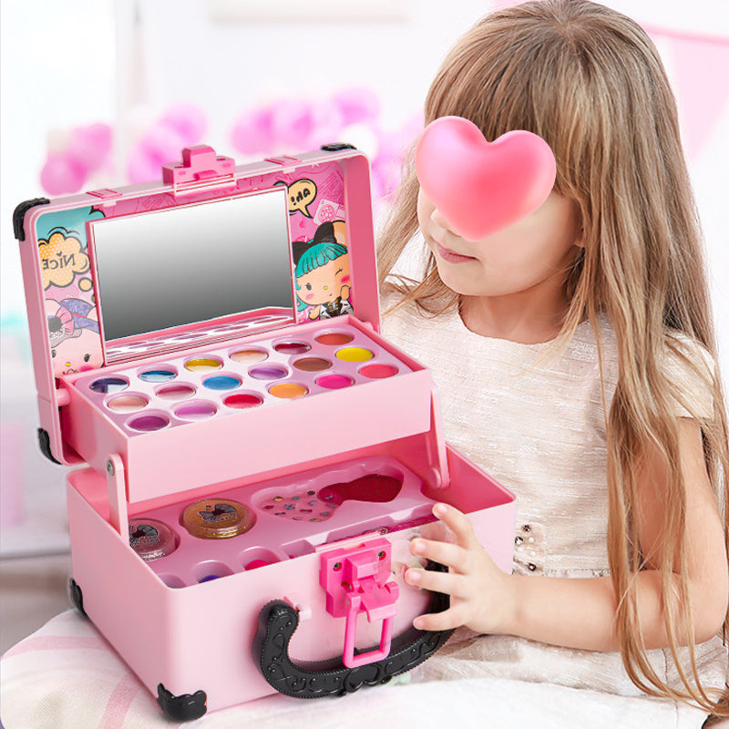 Waschbares Make-up-Schönheitsset für Kinder