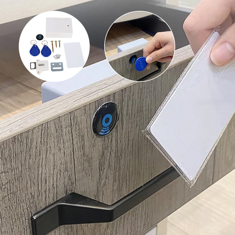 Electronic Cabinet Lock DIY For Wooden Drawer Cabinet