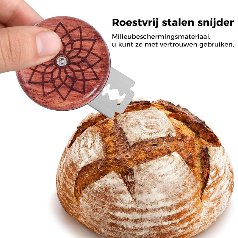 Gereedschap voor het snijden van brood