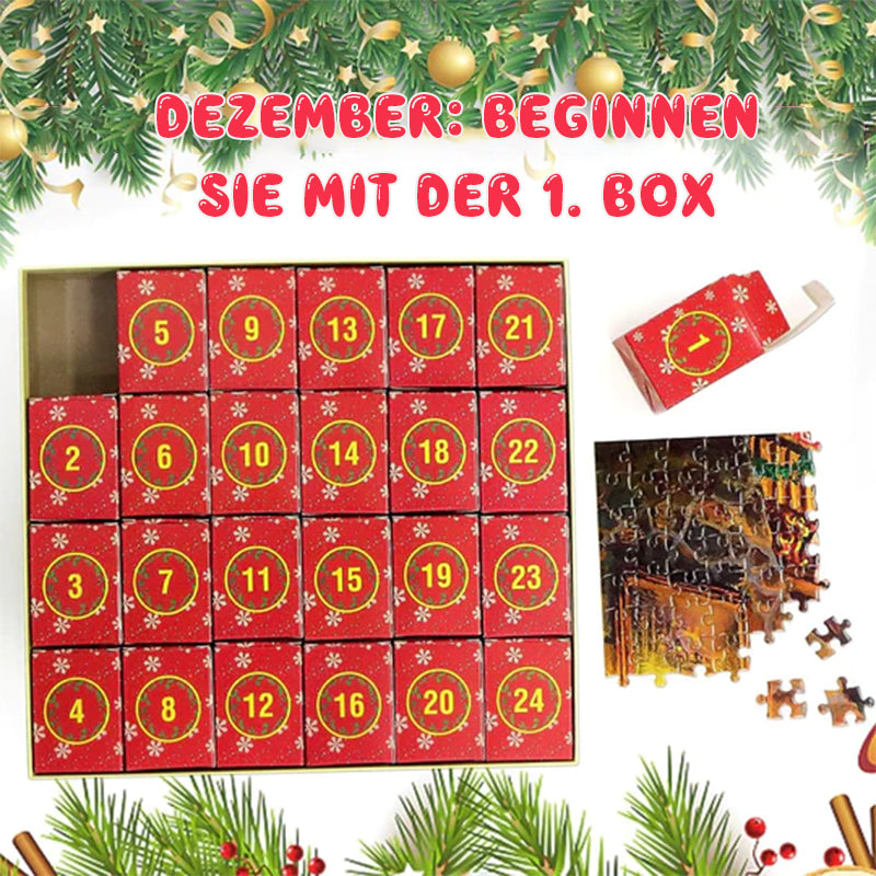 Adventskalender Weihnachtspuzzles