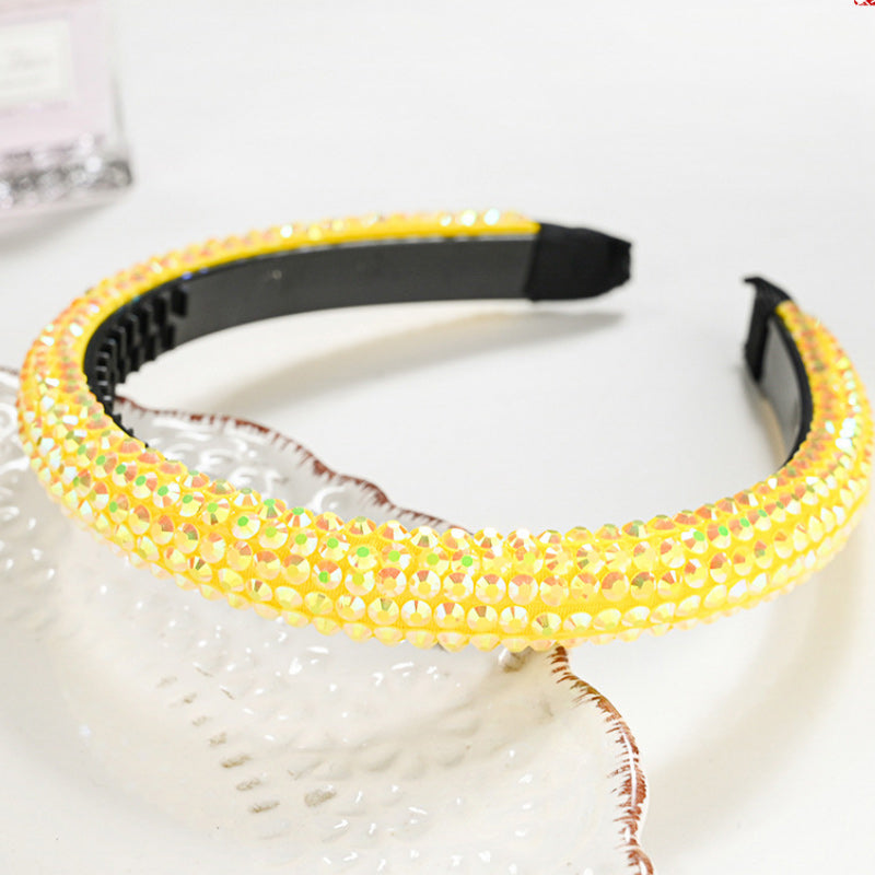 Modefarbe Diamant Stirnband