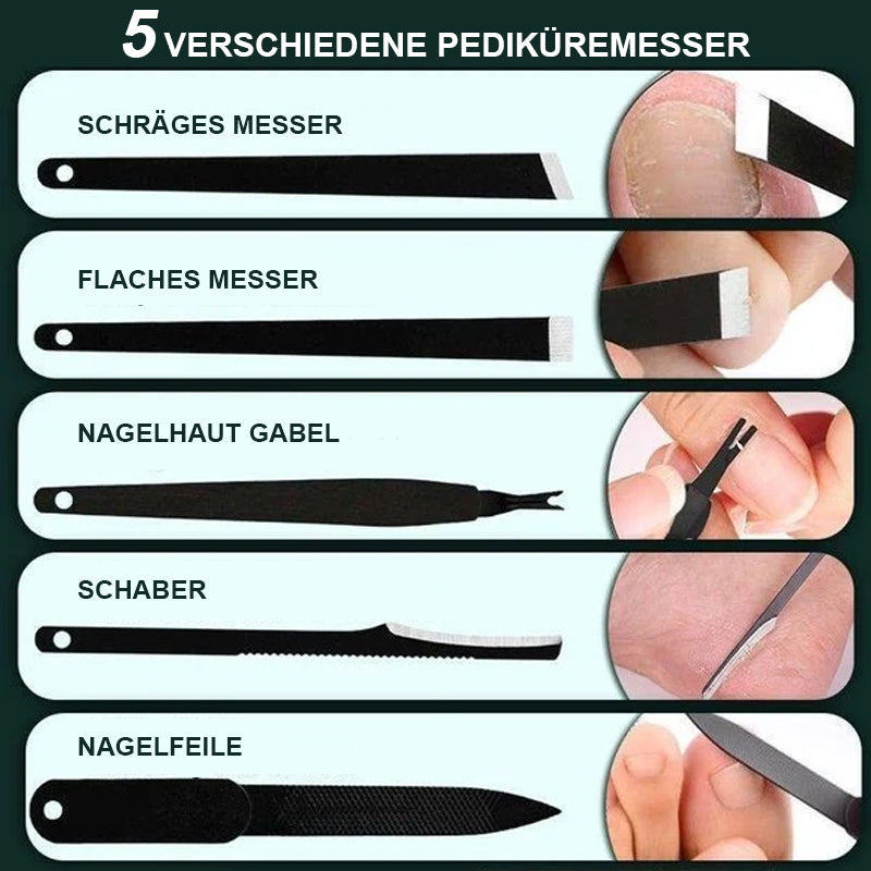 Professionelle Pediküre-Tools (5 STK)