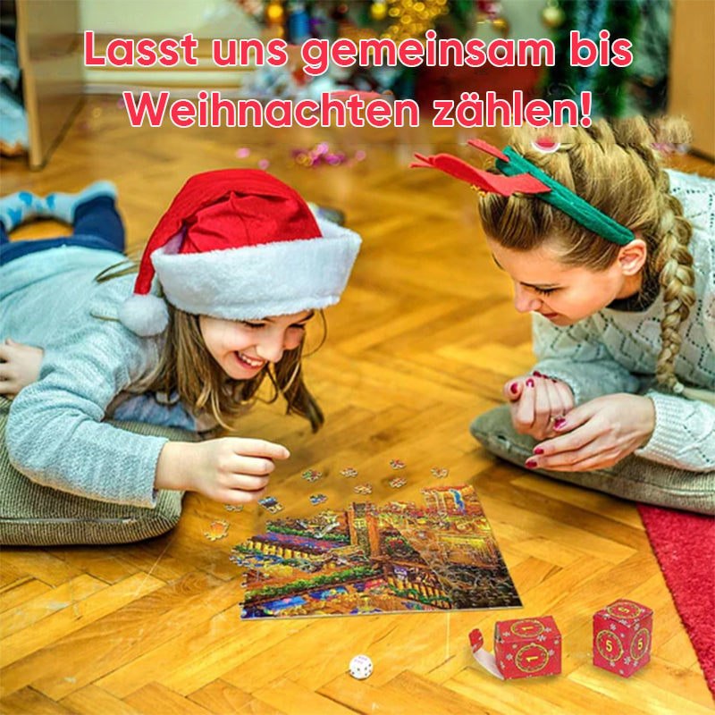 Adventskalender Weihnachtspuzzles