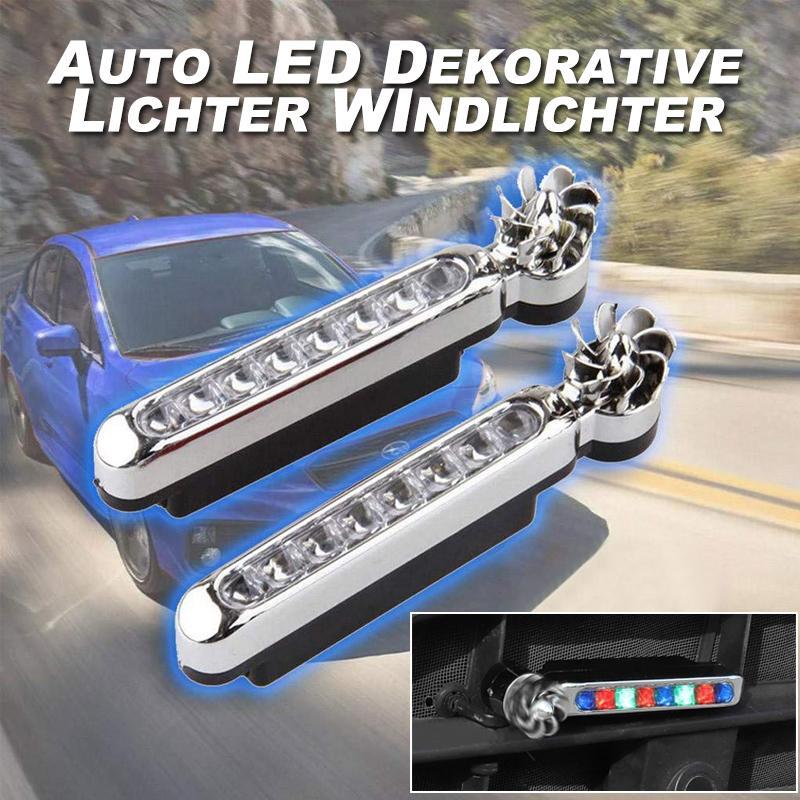 🚘✨Windbetriebene LED-Autolichter （2 Stck）